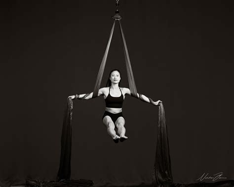 Katherine Huang 27 Circus Silks Aerial Dancer Fine Photography