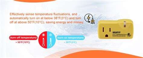 HEATIT ET 21 Freeze Thermostatically Controlled Valve And Pipe Heating