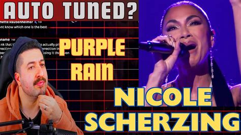 Is This Auto Tuned Nicole Scherzinger Purple Rain The Masked