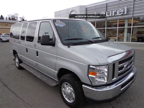 2012 Ford Econoline E 350 Duty 12 Passenger Xlt Rear A C Rear