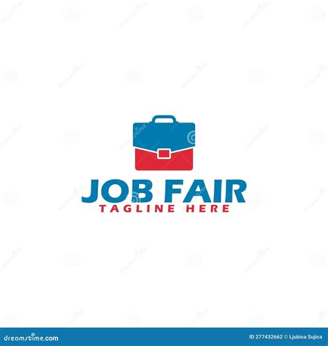 Job Fair Logo Template Sticker Stock Photo | CartoonDealer.com #279902958