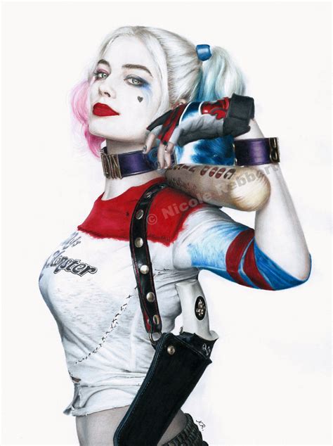 Harley Quinn Drawing Skill