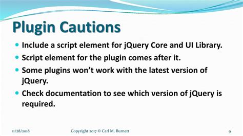 Chapter 11 How To Use Jquery Plugins And Jquery Ui Widgets Ppt Download