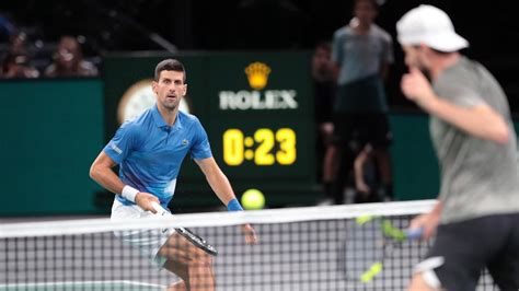 Djokovic supera a Cressy en su debut en París