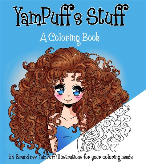 Yampuff S Stuff A Digital Coloring Book Full Of Kawaii Etsy