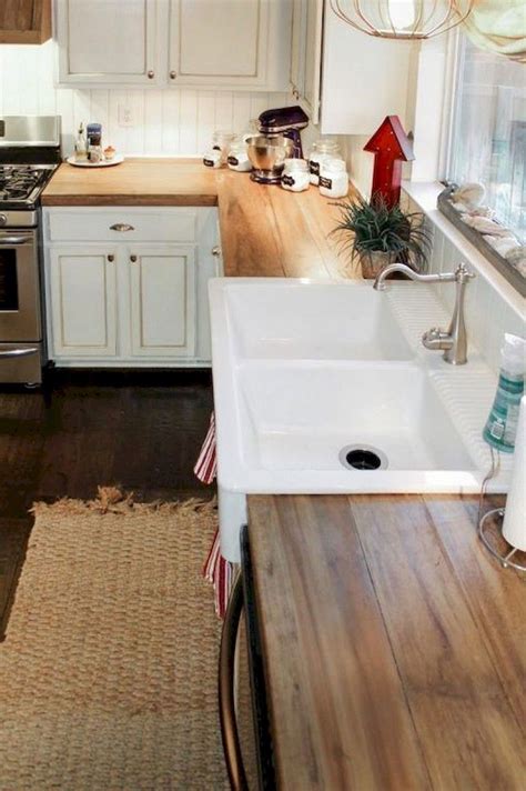 67 Cool Modern Farmhouse Kitchen Sink Decor Ideas Kitchen Design Countertops Kitchen Sink