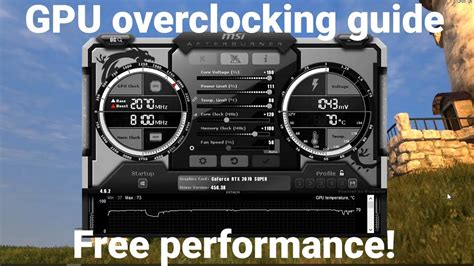 How To Overclock Gpu The Ultimate Guide Msi Afterburner Unigine