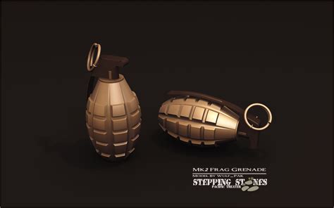 MK2 Fragmentation Grenade by SteppingStonesMod on DeviantArt