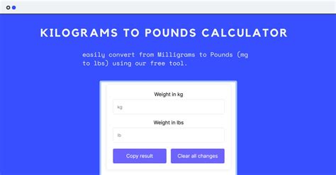 Fast Kilograms To Pounds Kg To Lbs Converter And Calculator