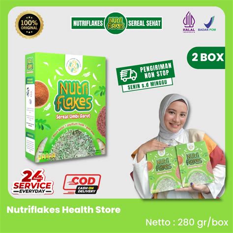 Jual Nutrifleks Obat Asam Lambung Paket Box Makanan Sereal Bubur