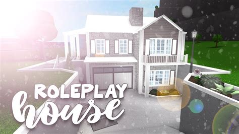 Roblox Bloxburg Roleplay House Speedbuild Youtube