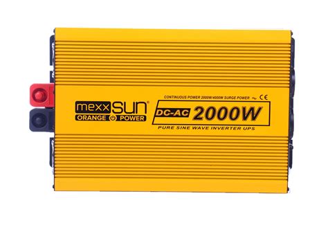 Mexxsun Tam Sinüs UPS İnverter 12V 2000W Toggo Enerji Güneş Enerjisi