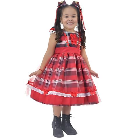 Vestido Xadrez Infantil Festa Junina Hotsell Plv Edu Ph