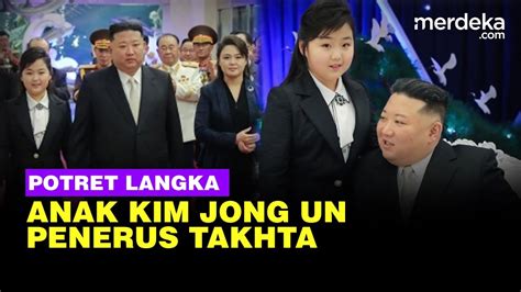 Foto Langka Sosok Anak Kim Jong Un Calon Penerus Takhta Korea Utara