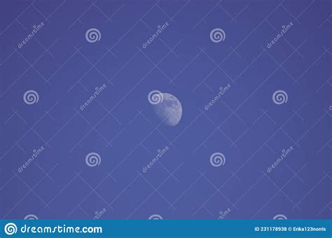 Macro Image Of The Moon Stock Photo Image Of Grey Away 231178938