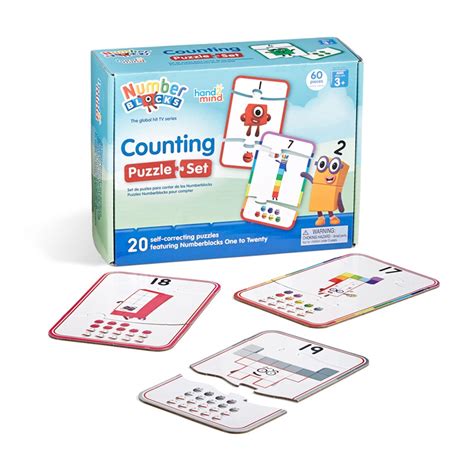 Numberblocks Counting Puzzle Set - HTM95401 | Learning Resources | Puzzles