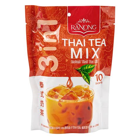 Get Ranong Tea Instant Thai Tea 3 In 1 Mix Delivered Weee Asian Market