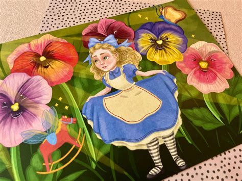 Alice In Wonderland Art Print Alices Adventures In Wonderland