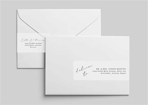 Designers are arguing over the best address labels for weddings 10