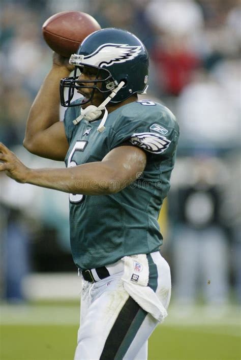donovan mcnabb quarterback philadelphia eagles editorial photography