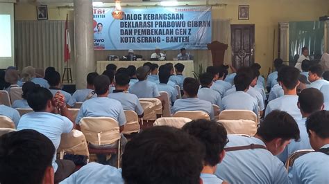 Foto Dukung Kreativitas Anak Muda Ratusan Gen Z Di Kota Serang Sepakat