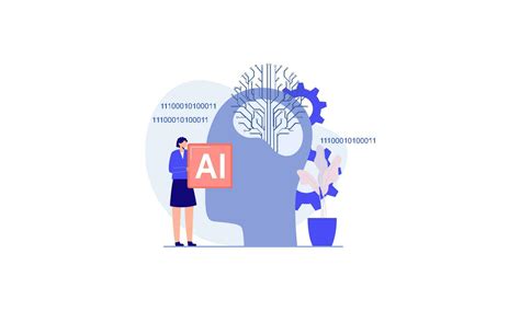 artificial intelligence concept vector illustration  vector art