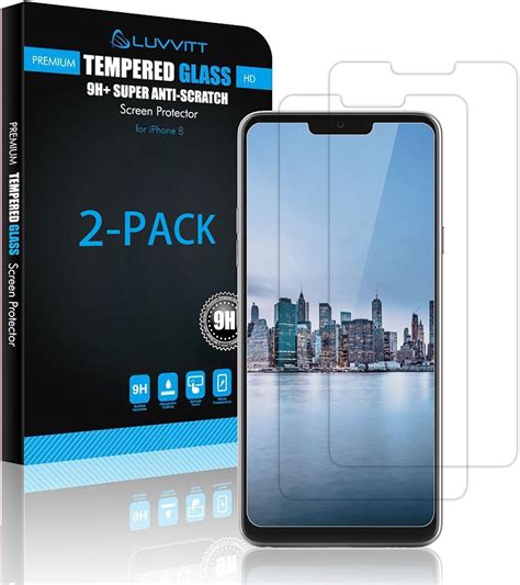 Lg G7 Thinq Tempered Glass Screen Protector 2 Pack