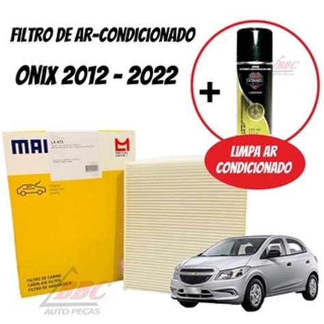 Filtro De Ar Condicionado Onix 2012 2022 G1 G2 MAHLE Filtro