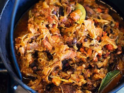 Bigos Polish Hunters Stew Recipe