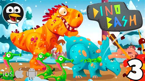 Dino Bash Batallas De Dinosaurios Contra Trogloditas 3 Juego De