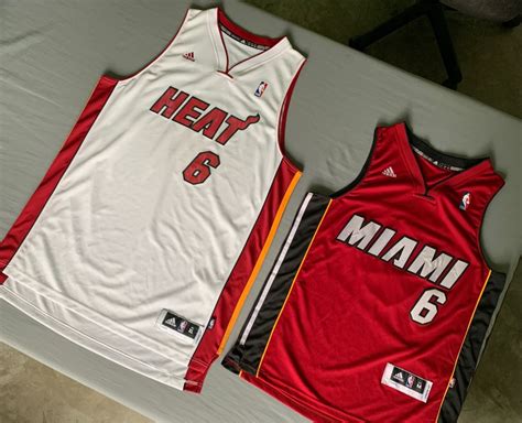 Lebron James Miami Heat Jerseys, Men's Fashion, Activewear on Carousell