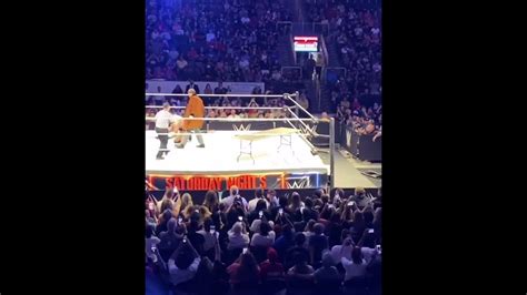 Sheamus Brogue Kick Drew Mcintyre Botch Live Event Youtube