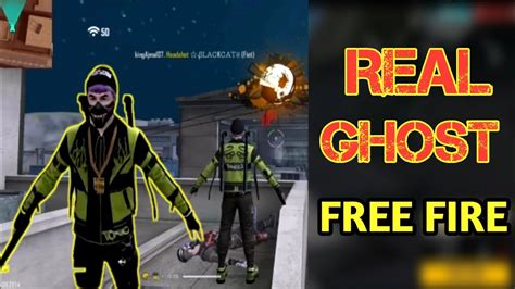 Real Ghost In Free Fire Free Fire Ma Bhoot Free Fire Training