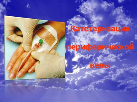 Внутривенные катетеры, алгоритм постановки и ухода. Пути профилактики ...