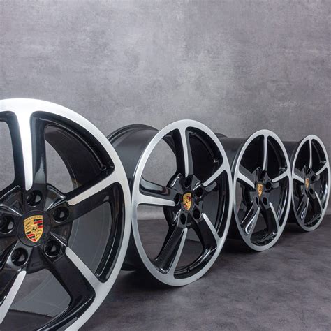 Original Porsche Boxster Cayman Gt Rims Inch Techno