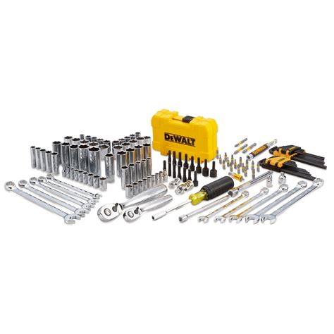 Dewalt Dwmt Mechanics Tool Kit Set With Case Piece