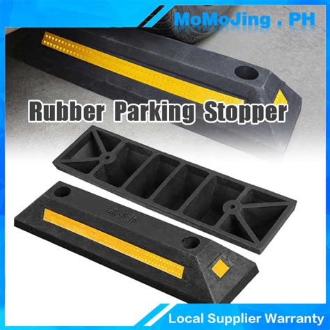 Heavy Duty Rubber Parking Stopper Parking Limiter Lazada Ph