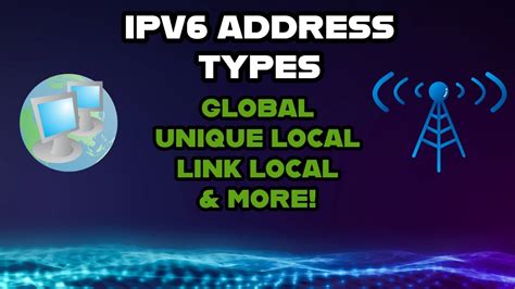 Ipv6 Address Types Unicast Multicast Anycast And More Networking Youtube