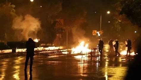 RIOTS AEK Athens Ajax 27 11 2018