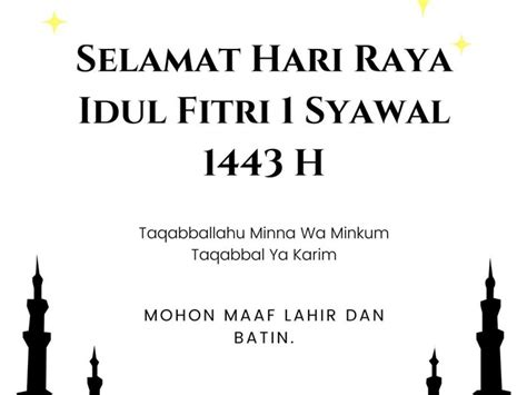 Arti Taqabbalallahu Minna Wa Minkum Dan Jawabannya Ucapan Khas Idul Fitri