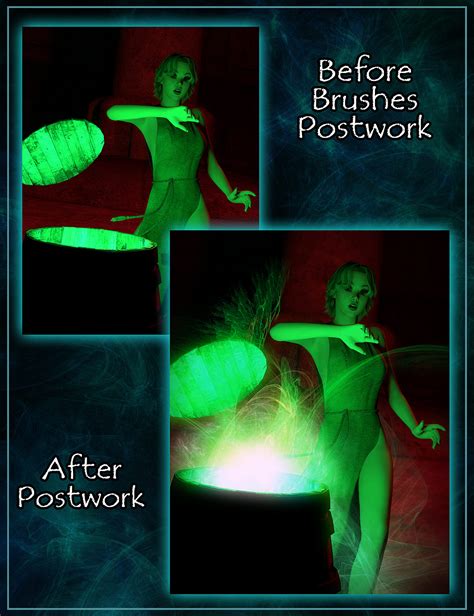 Magic Effects Brushes II for Photoshop | Daz 3D