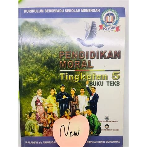 Spm Buku Teks Tingkatan F Pendidikan Moral Shopee Malaysia