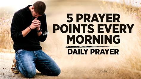 A Beautiful Morning Prayer To Bless You 5 Prayer Points To Start Your Day Youtube