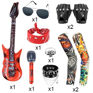 Dreamtop St Ck Punker Kost M Zubeh R Punk Gothic Rocker Kit Herren