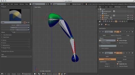 Intro To Weight Painting In Blender D Blender D Blender Tutorial