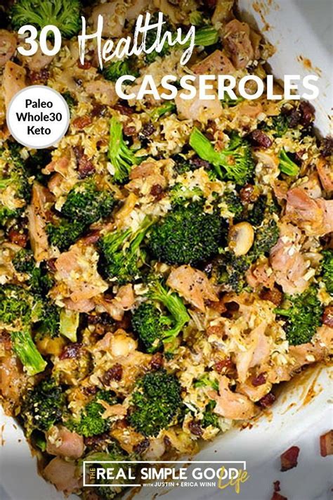 30 Healthy Casseroles Whole30 Casseroles Recipe Healthy Casserole Recipes Healthy