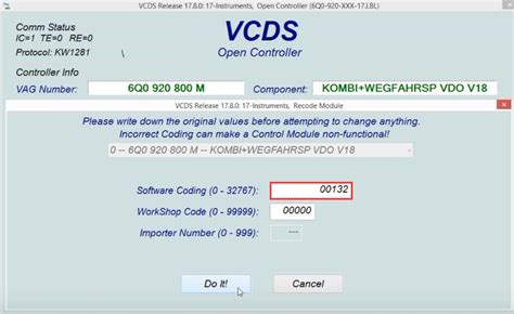 How To Do Brake Pad Warning Light Deactivation Via Vcds Auto Repair