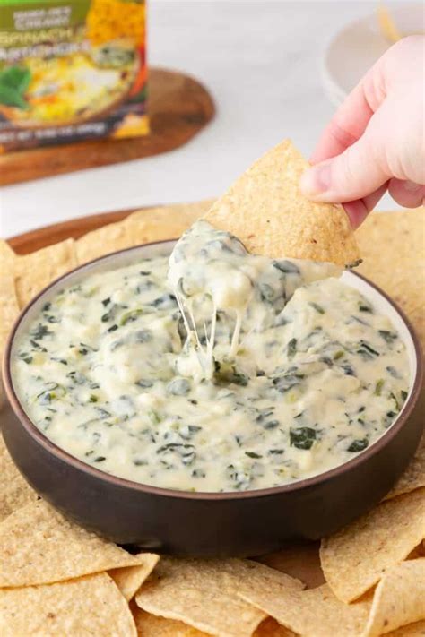 Trader Joe S Spinach Artichoke Dip Review Get On My Plate