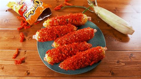 Best Flamin Hot Corn On The Cob Recipe How To Make Flamin Hot Corn On The Cob