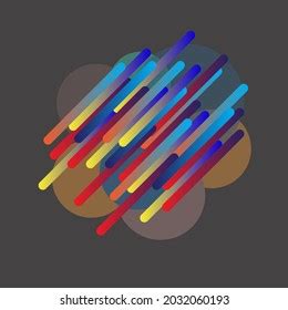 Abstract Geometric Lines Wallpaper Background Stock Vector (Royalty ...